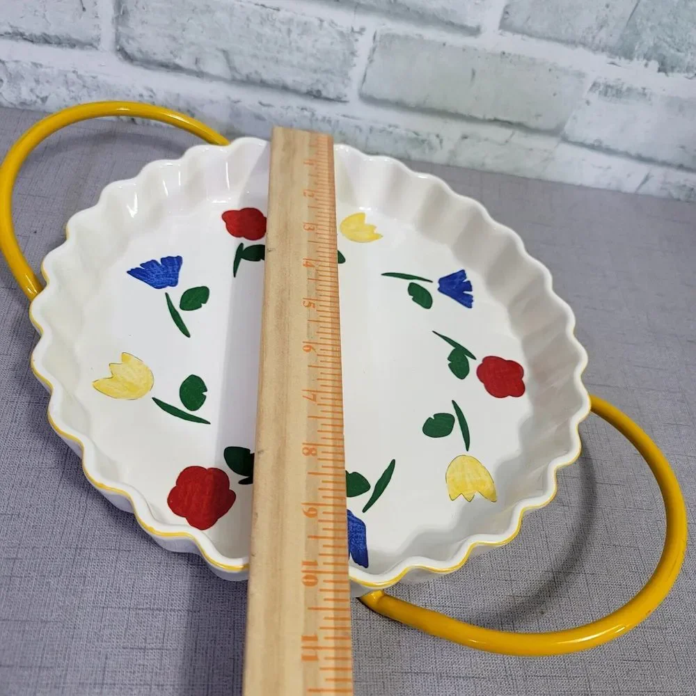 Vintage Primary Color Flowers 10